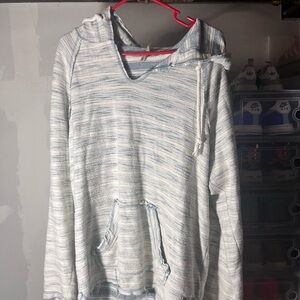 Men's Blue Striped Sweater